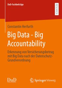 Produktbild: Big Data - Big Accountability