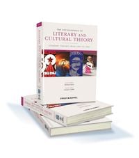 Produktbild: The Encyclopedia of Literary and Cultural Theory, 3 Volume Set