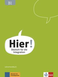 Produktbild: Hier! B1. Lehrerhandbuch mit 4 Audio-CDs und Video-DVD