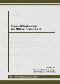 Produktbild: Chemical Engineering and Material Properties III