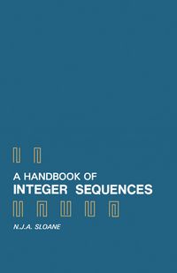 Produktbild: A Handbook of Integer Sequences