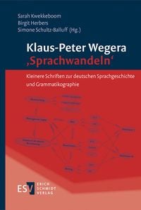 Produktbild: Klaus-Peter Wegera: &sbquo;Sprachwandeln&lsquo;