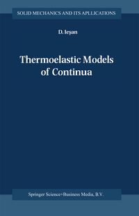 Produktbild: Thermoelastic Models of Continua