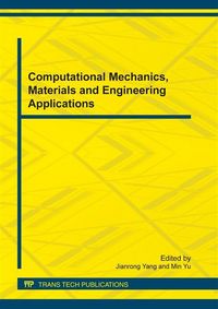 Produktbild: Computational Mechanics, Materials and Engineering Applications
