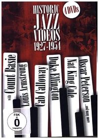 Bild vom Artikel Historic Jazz Videos 1927-1954 vom Autor C.Uvm. D.-Calloway N.K.-Ellington Cole