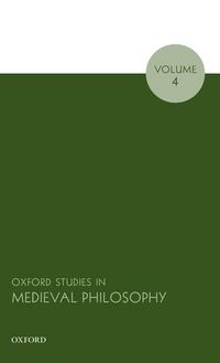 Produktbild: Oxford Studies in Medieval Philosophy, Volume 4
