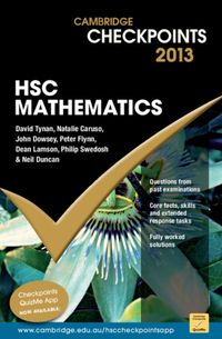 Produktbild: Cambridge Checkpoints HSC Mathematics 2013