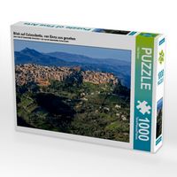 Produktbild: CALVENDO Puzzle Blick auf Calascibetta, von Enna aus gesehen | 1000 Teile Lege-Gr&ouml;&szlig;e 64x48cm Foto-Puzzle f&uuml;r gl&uuml;ckliche Stunden