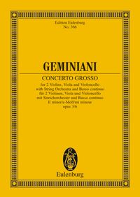 Produktbild: Concerto grosso e-Moll