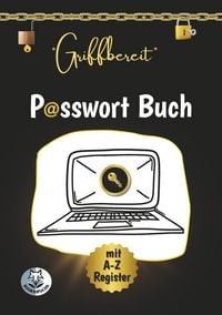 Produktbild: "Griffbereit" - PASSWORT BUCH mit A-Z Register