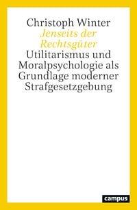 Produktbild: Jenseits der Rechtsgüter