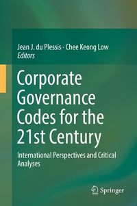 Produktbild: Corporate Governance Codes for the 21st Century