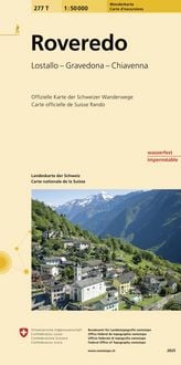 Produktbild: 277T Roveredo Wanderkarte