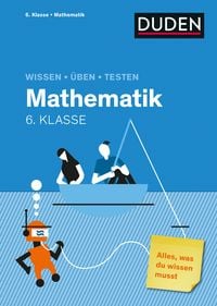 Produktbild Wissen – Üben – Testen: Mathematik 6. Klasse