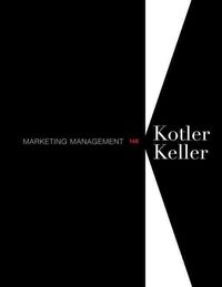 Produktbild: Marketing Management 14th edition