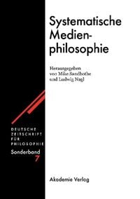 Produktbild: Systematische Medienphilosophie