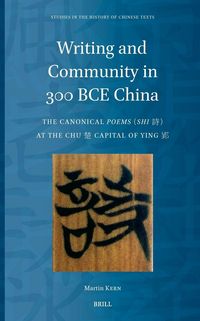 Produktbild: Writing and Community in 300 Bce China
