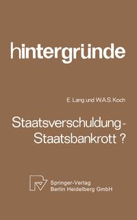 Produktbild: Staatsverschuldung &mdash; Staatsbankrott?