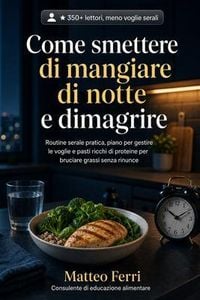 Produktbild: Smettere di mangiare di notte per dimagrire
