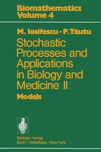 Produktbild: Stochastic processes and applications in biology and medicine II