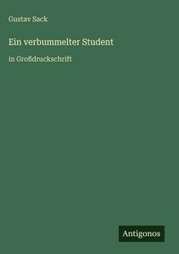Produktbild: Ein verbummelter Student