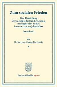 Produktbild: Zum socialen Frieden.
