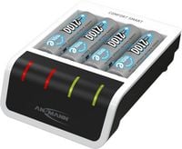 Produktbild: ANSMANN Akku-Ladeger&auml;t Comfort Smart + 4&times; AA 2100mAh