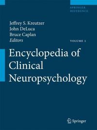 Produktbild: Encyclopedia of Clinical Neuropsychology. Vol.2