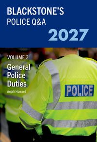 Produktbild: Blackstone's Police Q&A Volume 3: General Police Duties 2027