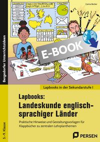 Produktbild: Lapbooks: Landeskunde englischsprachiger L&auml;nder