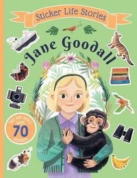 Produktbild: Sticker Life Stories Jane Goodall