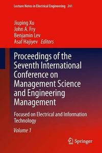 Produktbild: Proceedings of the Seventh International Conference on Management Science and Engineering Management