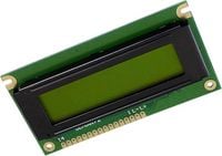 Produktbild: Display Elektronik LCD-Display Gelb-Gr&uuml;n (B x H x T) 84 x 44 x 7.6mm DEM08172SYH-PY