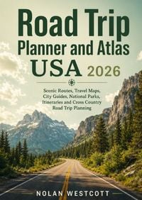Produktbild: Road Trip Planner and Atlas USA 2026