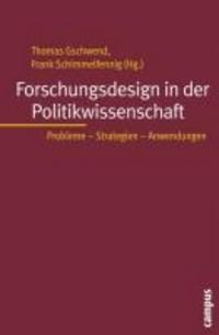 Produktbild: Forschungsdesign in der Politikwissenschaft