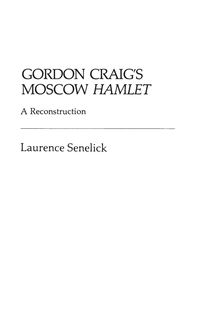 Produktbild: Gordon Craig's Moscow Hamlet