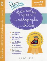 Produktbild: Petit cahier Larousse d'orthographe et de dict&eacute;es CP
