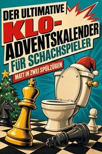 Produktbild: Der ultimative Klo-Adventskalender f&uuml;r Schachspieler