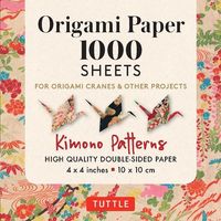 Bild vom Artikel Origami Paper 1,000 Sheets Kimono Patterns 4 (10 CM) vom Autor 