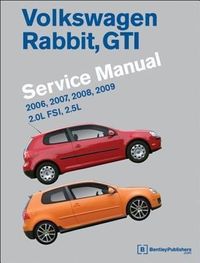 Produktbild: Volkswagen Rabbit, GTI (A5) Service Manual: 2006, 2007, 2008, 2009