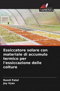 Produktbild: Essiccatore solare con materiale di accumulo termico per l'essiccazione delle colture