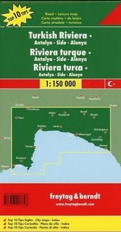 Türkische Riviera 1 : 150 000. Auto- und Freizeitkarte