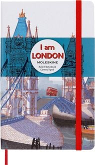 Produktbild Moleskine I AM the city London Notizbuch limitierte Ausgabe, L/A5, liniert, fester Einband
