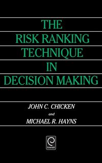 Produktbild: The Risk Ranking Technique in Decision Making