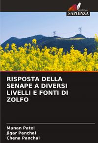 Produktbild: Risposta Della Senape a Diversi Livelli E Fonti Di Zolfo
