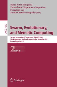 Produktbild: Swarm, Evolutionary, and Memetic Computing, Part II