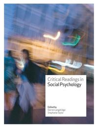 Produktbild: Critical Readings in Social Ps