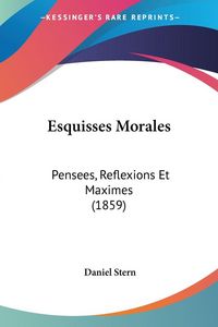 Produktbild: Esquisses Morales