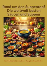 Produktbild: Rund um den Suppentopf: Die weltweit besten Saucen und Suppen: Eine globale Rezeptsammlung f&uuml;r traditionelle und moderne K&uuml;che"