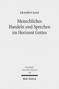 Produktbild: Menschliches Handeln und Sprechen im Horizont Gottes